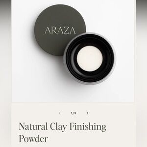 Araza Beauty Natural Clay Finishing Powder New in Box